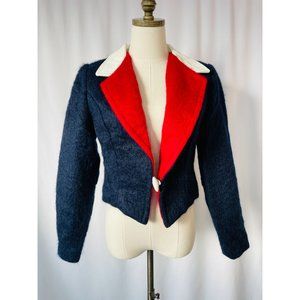 Dolores Unique Designs Vintage Mohair Blazer Texas